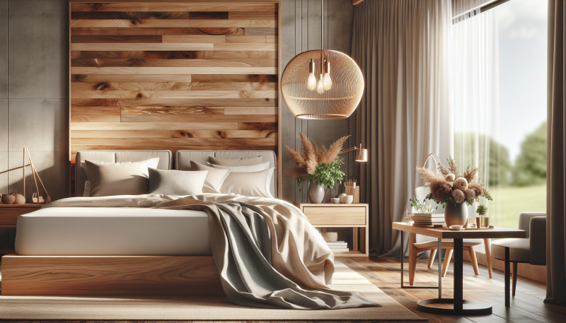 Holz trifft Luxus: Wie ein neues Boxspringbett Ihr Zuhause verwandelt